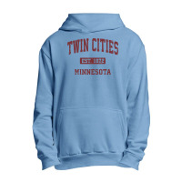 Twin Cities Minnesota Mn Vintage Athletic Sports Design Pullover Hoodi Urban Pullover Hoodie | Artistshot