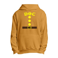 Doc Dwarf Halloween Costume Tee Matching Family Doc Dwarf Urban Pullover Hoodie | Artistshot