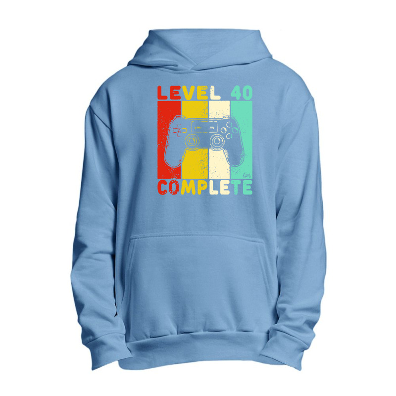 Neu 40. Geburtstag Männer Gamer Level 40 Urban Pullover Hoodie by cm-arts | Artistshot