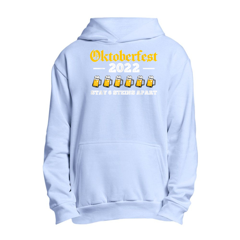 Oktoberfest 2022 6 Stein Apart Beer October Urban Pullover Hoodie by saterseim | Artistshot