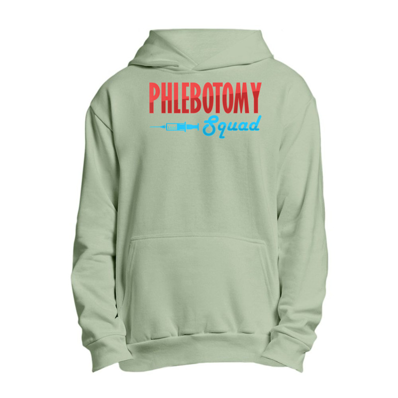 Phlebotomy Squad Veins Syringe Phlebotomist Needle Gift For Fans Urban Pullover Hoodie | Artistshot