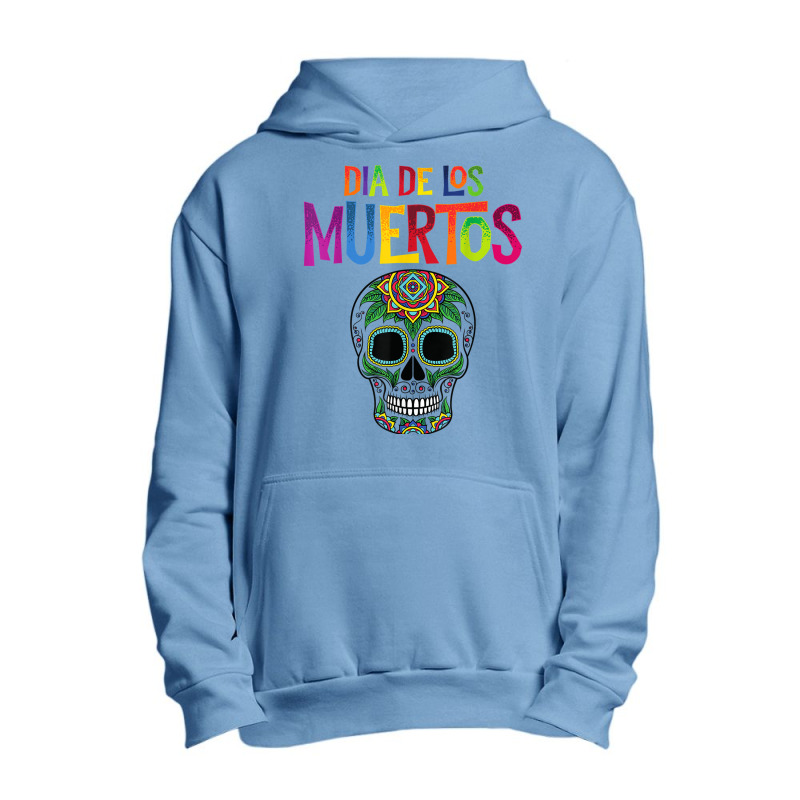 Dia De Los Muertos Celebration Sugar Skull Calavera Urban Pullover Hoodie by AnaMercedesContreras | Artistshot