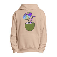 Coconut Drink With Umbrella T  Shirt1455 Urban Pullover Hoodie | Artistshot