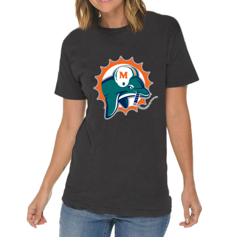 Dolphins Speed Vintage T-shirt | Artistshot