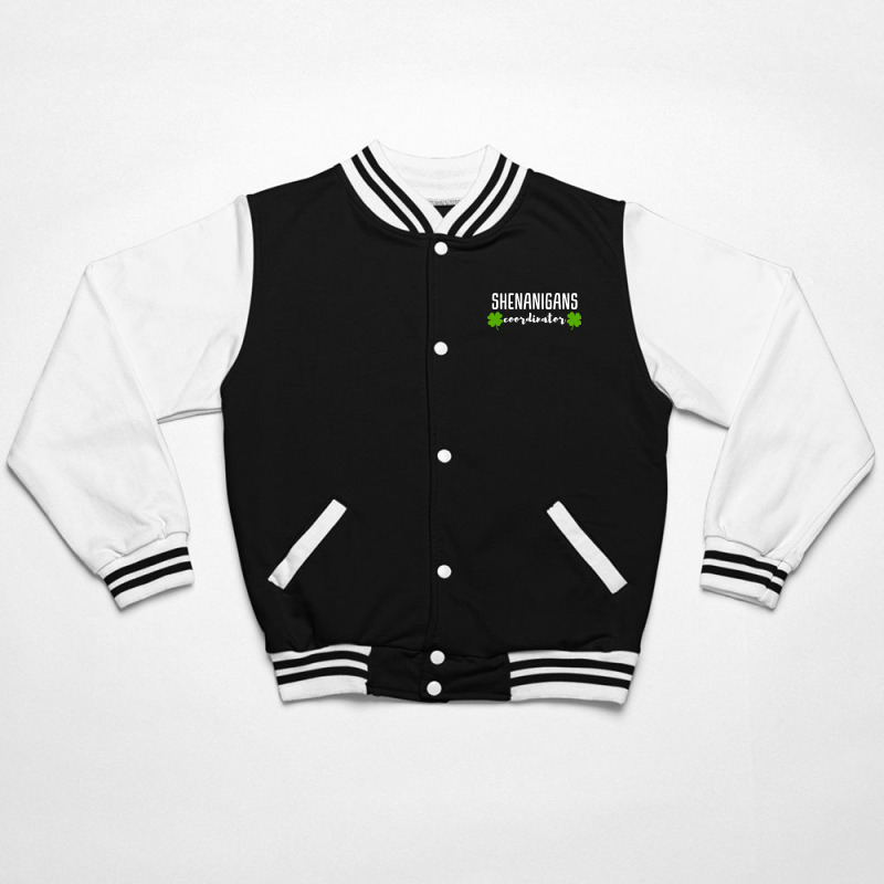 Shenanigans Coordinator  Saint Irish Pats St, Patrick's Day Bomber Jacket | Artistshot