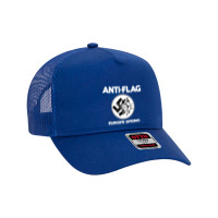 Turncoat Gie ##antiflag In Europe Spring Tour World And Music Rock Mesh Back Trucker Hat | Artistshot