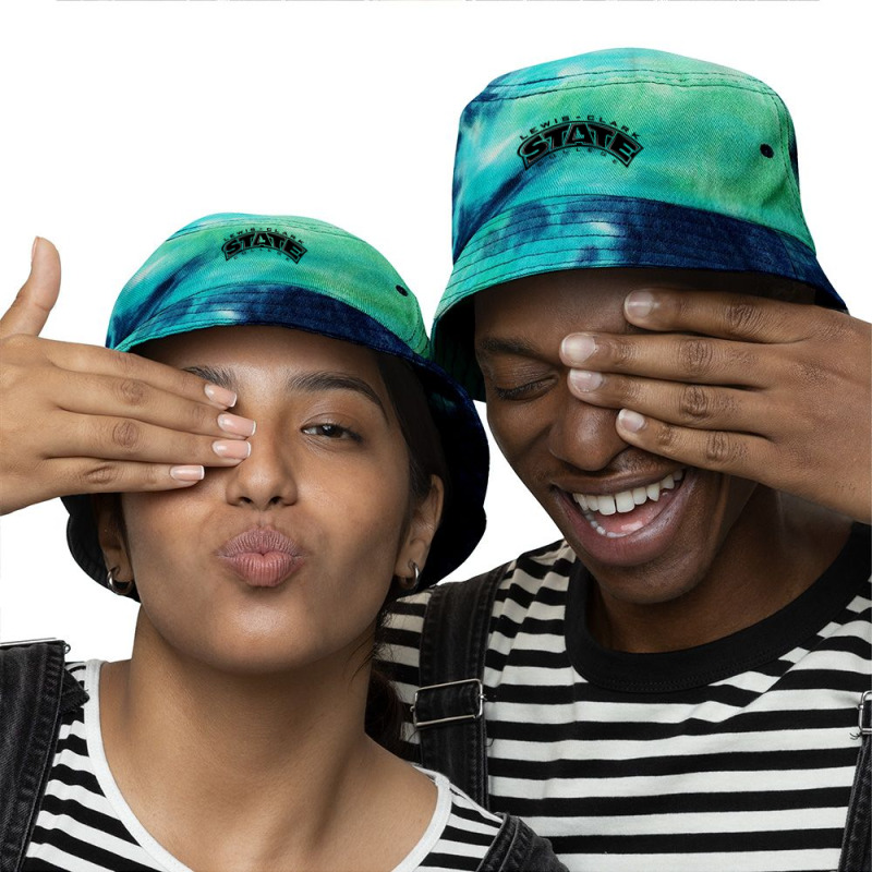 Lewis–clark Academy 2 Tie Dyed Bucket Hat by Cokro | Artistshot