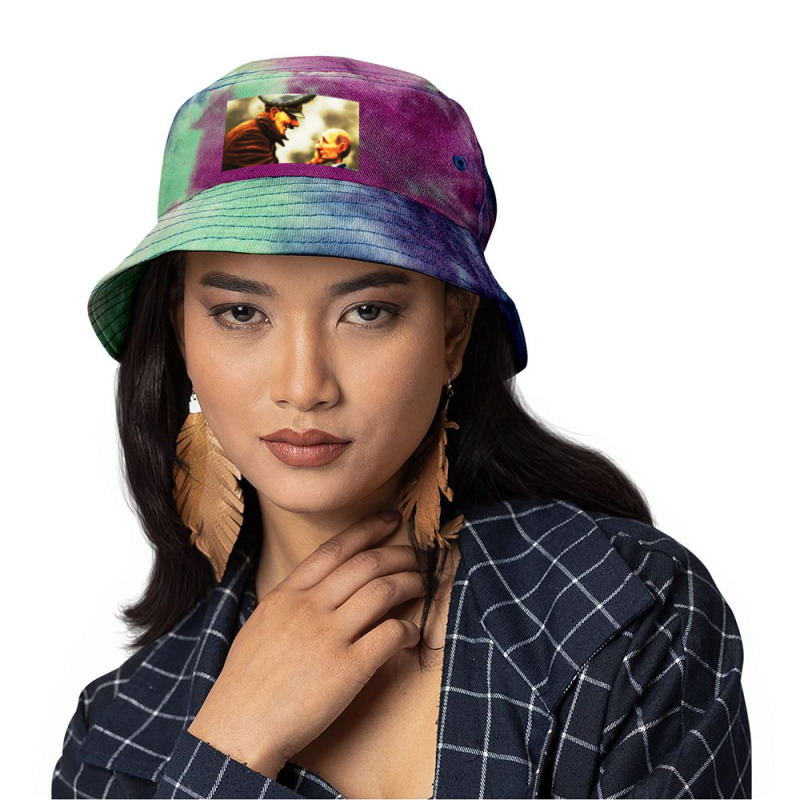 Putins Satirical Photo Tie Dyed Bucket Hat by shusui | Artistshot