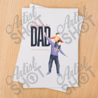 Typographic Father's Day Sublimation Transfer | Artistshot