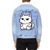 I'm The King Unisex Sherpa-lined Denim Jacket | Artistshot