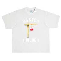 Master Builder Engineer Construction Building Blocks Bricks Urban Heavy T-shirt | Artistshot