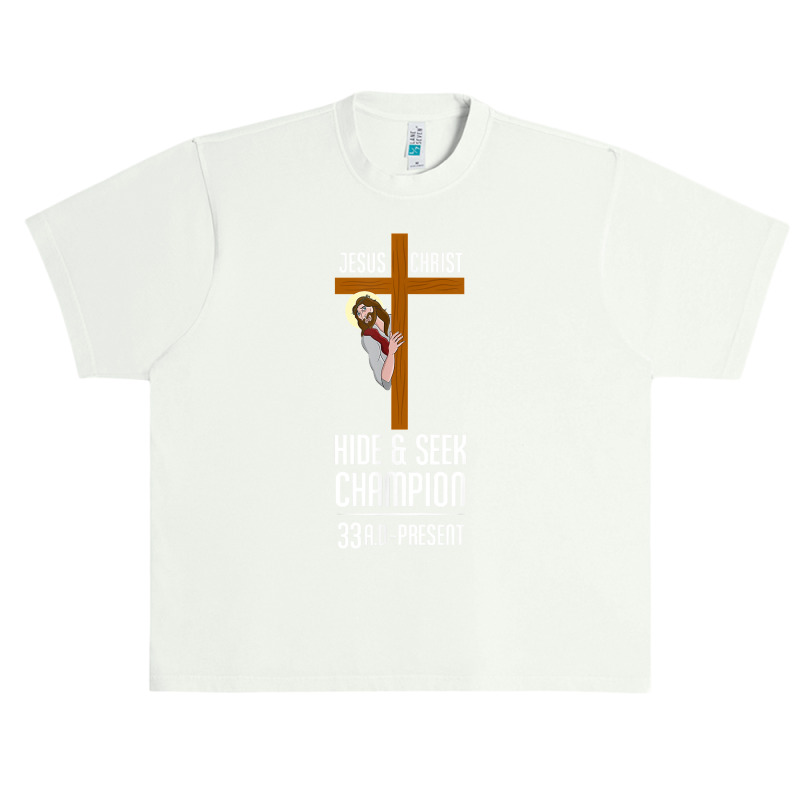 Funny Jesus Christ Hide & Seek Champion Atheism Urban Heavy T-shirt by MichiKametani | Artistshot