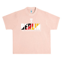 Berlin Typography Germany Flag Berlin Bear Symbol Urban Heavy T-shirt | Artistshot