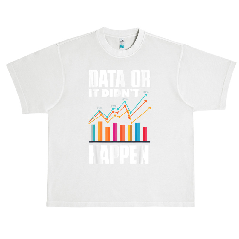 Data Analytics Data Engineering Business Intelligence Pun T Shirt Urban Heavy T-shirt by cm-arts | Artistshot