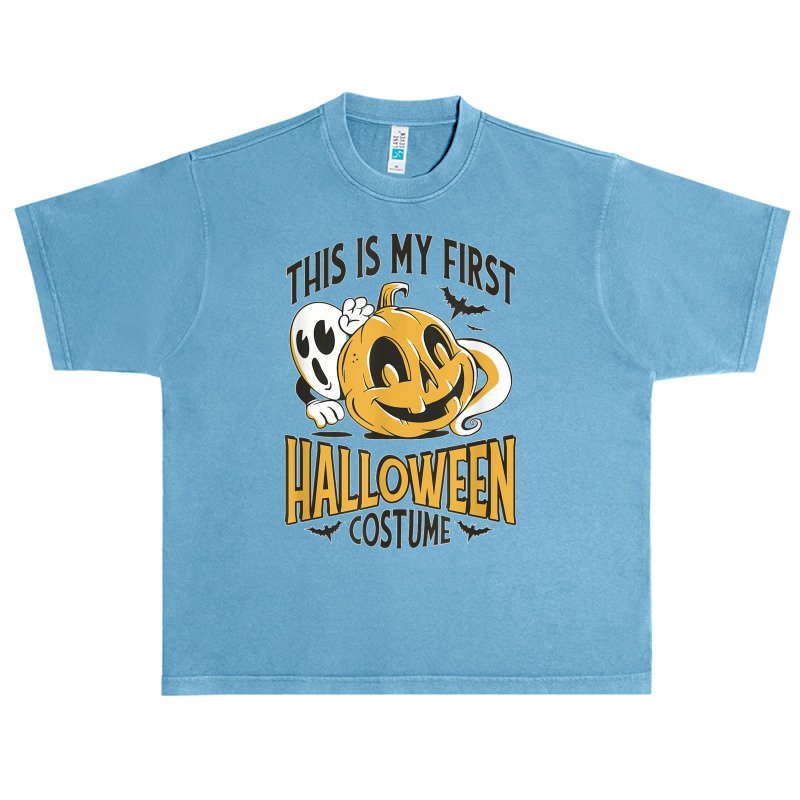 This Is My 1st Halloween Costume First Halloween 2022 Bats T Shirt Cop Urban Heavy T-shirt | Artistshot