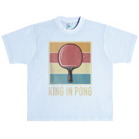 King In Pong Vintage Table Tennis Bat Ping Pong Tournament Tank Top Urban Heavy T-shirt | Artistshot