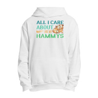 All I Care My Hammys Hamster Glass Cage Urban Pullover Hoodie | Artistshot