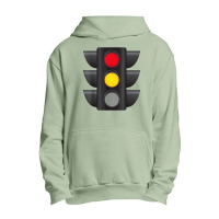 Traffic Light Halloween Costume Stop Go Green Yellow Red Urban Pullover Hoodie | Artistshot