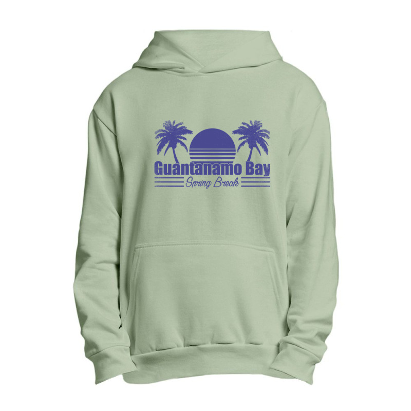 Guantanamo Bay Spring Break Urban Pullover Hoodie | Artistshot