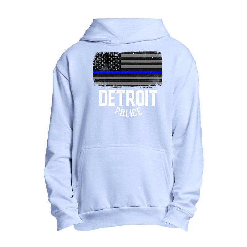 City Of Detroit Police Officer Michigan Policeman Urban Pullover Hoodie | Artistshot