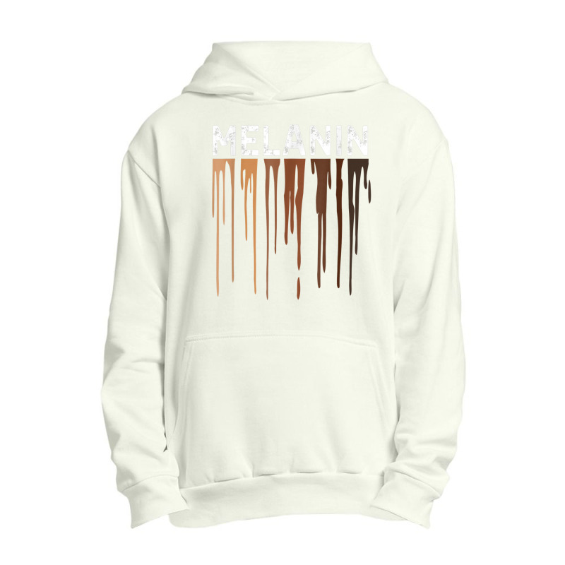 Drippin Melanin S For Women Pride -gifts Black History My Favorite Peo Urban Pullover Hoodie | Artistshot