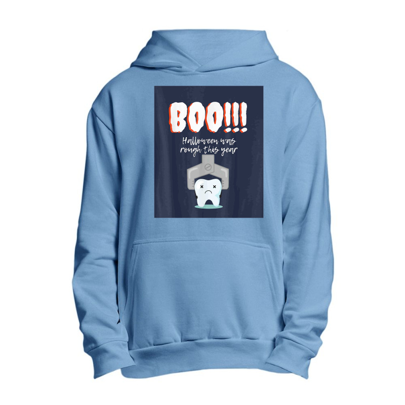 Dental Halloween   Tooth Extraction Urban Pullover Hoodie | Artistshot