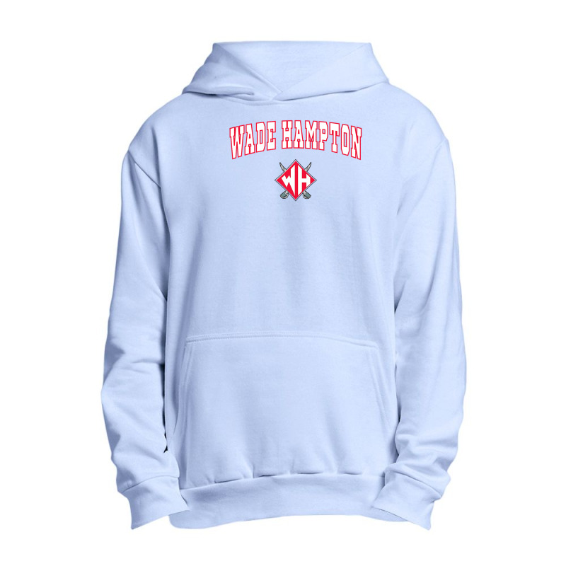 Wade Hampton High School Generals C2 Urban Pullover Hoodie | Artistshot