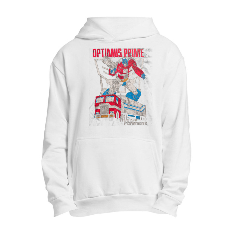 Transformers Optimus Prime, Transformers Optimus Prime Vintage, Transf Urban Pullover Hoodie | Artistshot