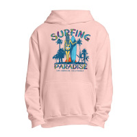 Surfing Paradise California, Surfing Paradise California Vintage, Surf Urban Pullover Hoodie | Artistshot