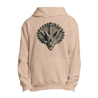 Triceratops, Triceratops Vintage, Triceratops Art, Triceratops Paintin Urban Pullover Hoodie | Artistshot