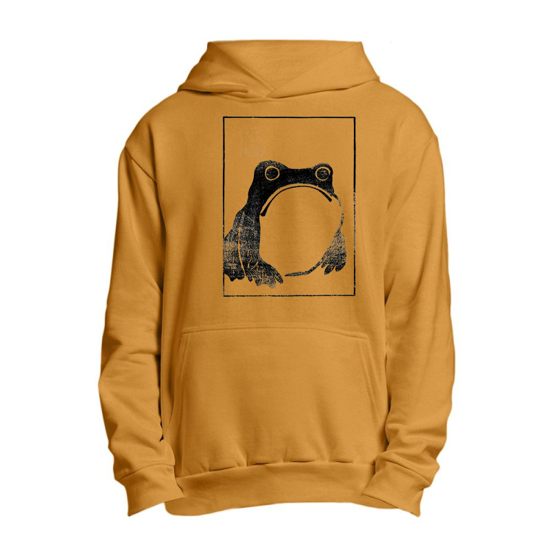 Unimpressed Frog, Unimpressed Frog Vintage, Unimpressed Frog Art, Unim Urban Pullover Hoodie | Artistshot