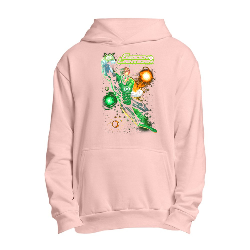 Green Lantern Galactic Guardian Urban Pullover Hoodie | Artistshot