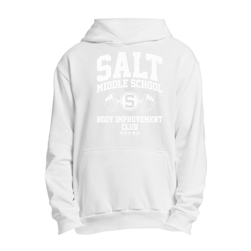 Salt Middle School Body Improvement Club Urban Pullover Hoodie | Artistshot