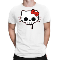 Skull Kitty T-shirt | Artistshot