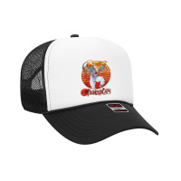 Thundercats Tygra Retro Sunset Portrait T Shirt Foam Trucker Hat | Artistshot