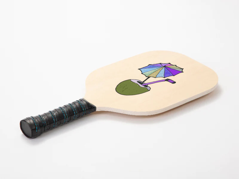 Coconut Drink With Umbrella T  Shirt1455 Pickleball Paddle | Artistshot