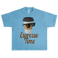 Espresso Time Coffee Cup Sunglasses Urban Heavy T-shirt | Artistshot