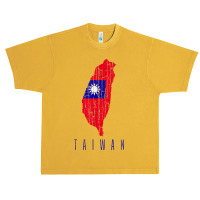 Taiwan Map Urban Heavy T-shirt | Artistshot