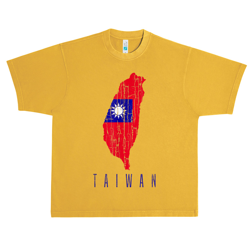 Taiwan Map Urban Heavy T-shirt | Artistshot