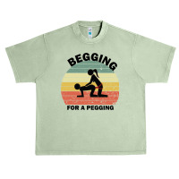 Begging For A Pegging Dominatrix Mistress Bdsm Pegged Urban Heavy T-shirt | Artistshot