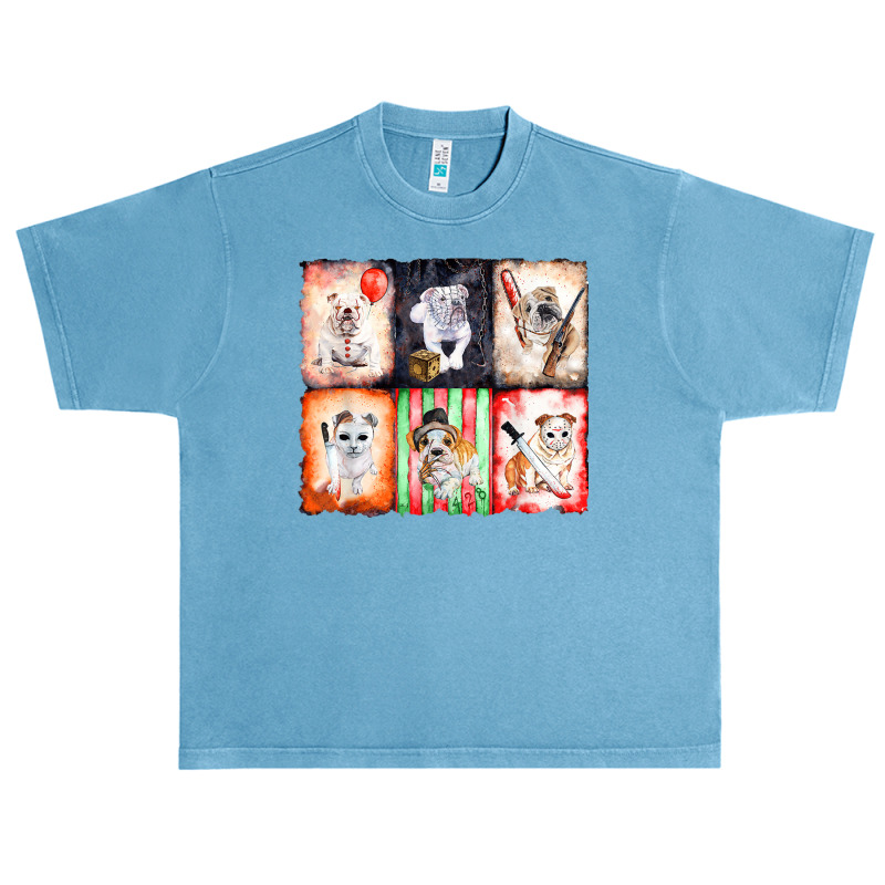 Ads English Bulldog Halloween Urban Heavy T-shirt | Artistshot