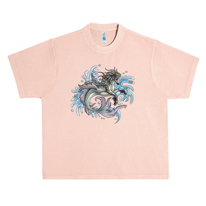 Marine Sea Horse Urban Heavy T-shirt by QuaidXan | Artistshot