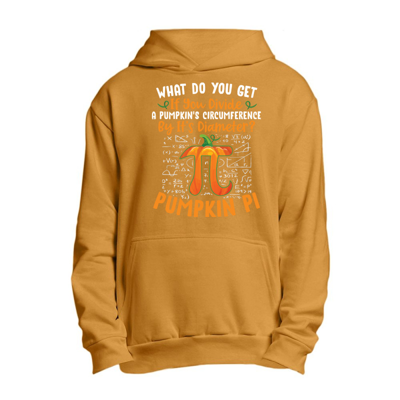 Pumpkin Pi Halloween Costume T  Shirt Funny Pumpkin Pi Halloween Costu Urban Pullover Hoodie | Artistshot