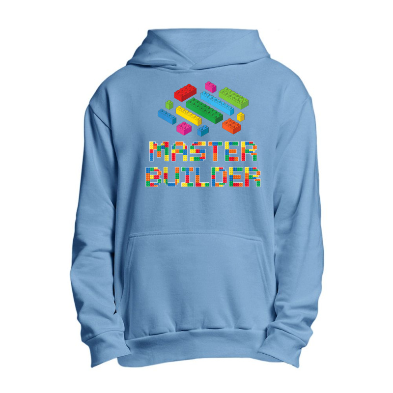 Master Builder Blocks Building Brick Builder Kids Funny Urban Pullover Hoodie | Artistshot