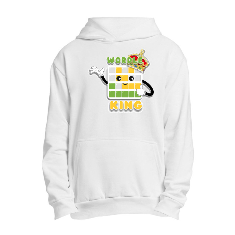 Wordle King Daily Word Game Wordle Kawaii Urban Pullover Hoodie | Artistshot