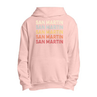 San Martin California San Martin Ca Retro Vintage Text T Shirt Urban Pullover Hoodie | Artistshot