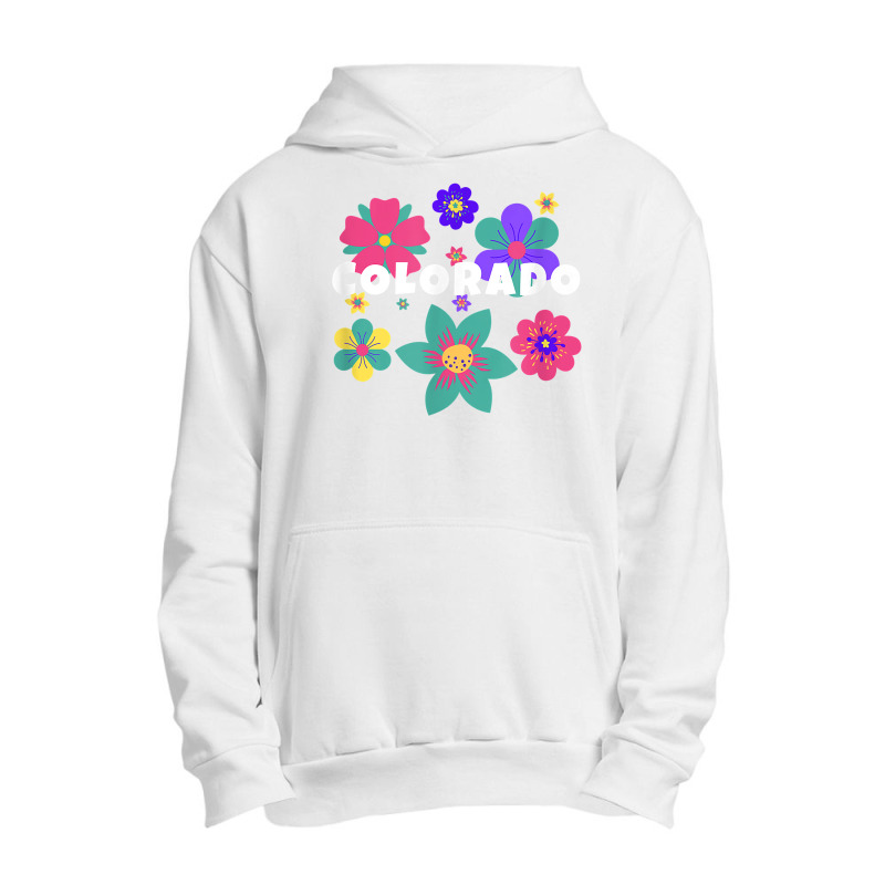 Floral Overlay Colorado Souvenir Tee Flowers For Women Kids T Shirt Urban Pullover Hoodie by cm-arts | Artistshot