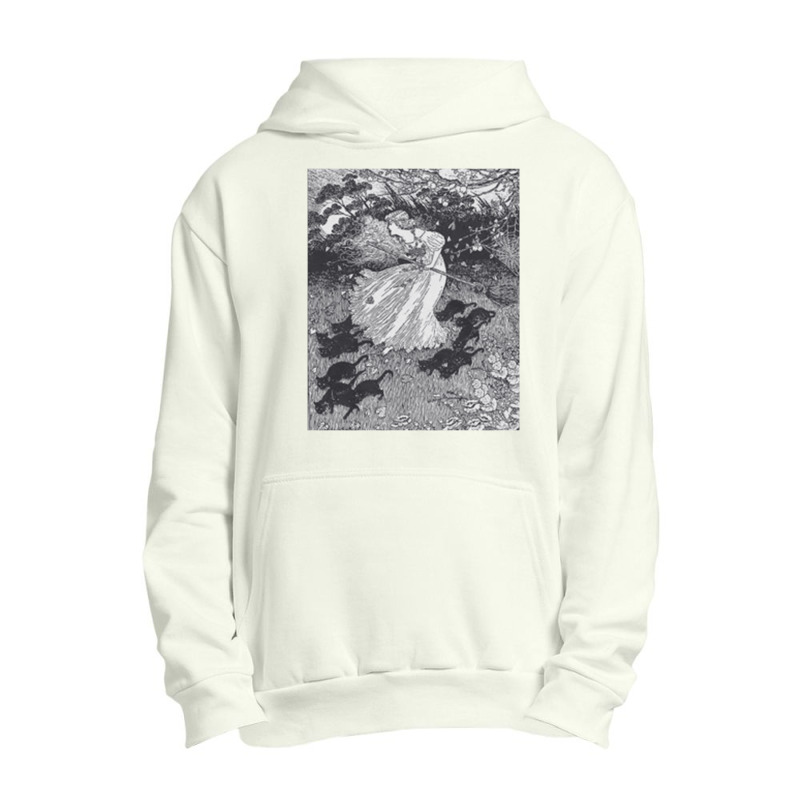 Ida Outhwaite, Ida Outhwaite Vintage, Ida Outhwaite Art, Ida Outhwaite Urban Pullover Hoodie | Artistshot