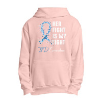 Womens Her Fight Is My Fight T1d Grandma Type 1 Diabetes Awareness Urban Pullover Hoodie | Artistshot