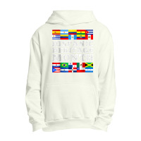 Hispanic Heritage Month Latin American Countries Flags Urban Pullover Hoodie | Artistshot